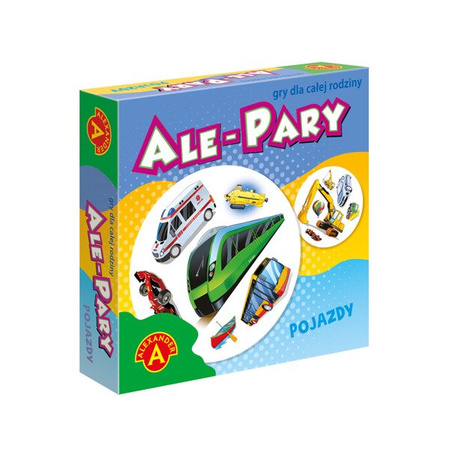 Ale Pary - Pojazdy, gra pamięciowa dla dzieci (Alexander)