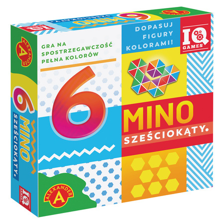 6 Mino - Sześciokąty, gra logiczna Alexander