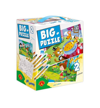 Big Puzzle 2 - Skakanka/Restauracja (Alexander) - puzzle do rysowania i