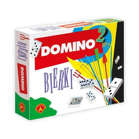 Domino i Bierki - zestaw 2 klasycznych gier Alexander