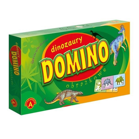 Domino Obrazkowe - Dinozaury (Alexander)
