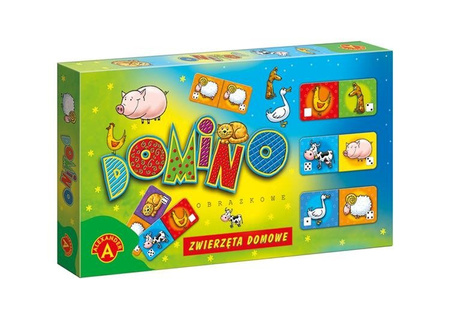 Domino Obrazkowe - Zwierzęta Domowe (Alexander)