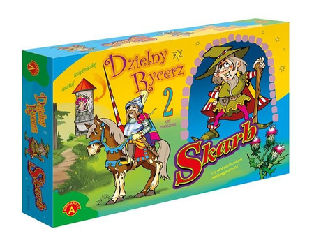 Dzielny Rycerz / Skarb - gry planszowe dla dzieci - Alexander