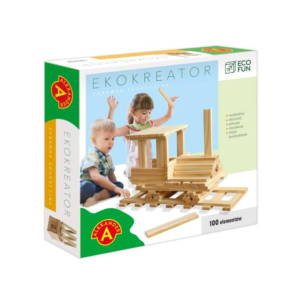 ECO FUN - Ekokreator 100 elementów - Alexander