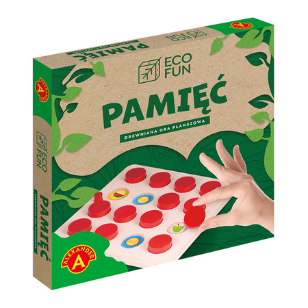 ECO FUN - Pamięć drewniana gra edukacyjna Alexander