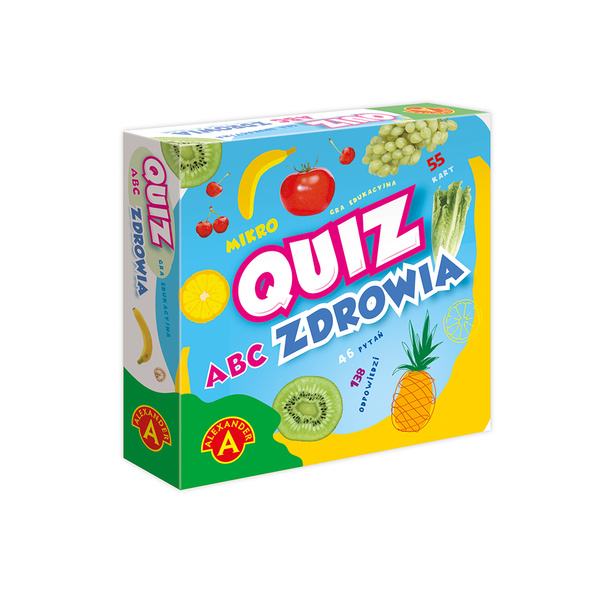 Mikro QUIZ ABC Zdrowia - gra kieszonkowa Alexander