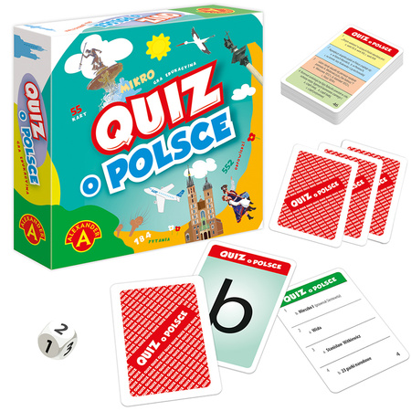 Mikro QUIZ o Polsce - gra edukacyjna Alexander