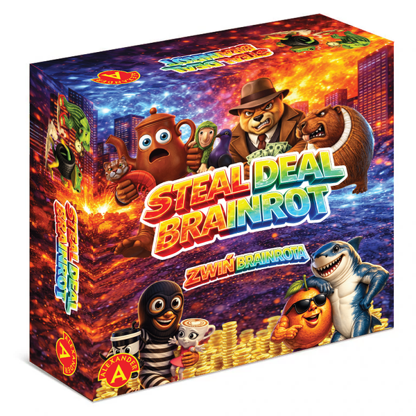 Steal Deal Brainrot (Zwiń Brainrota) - gra karciana Alexander, seria