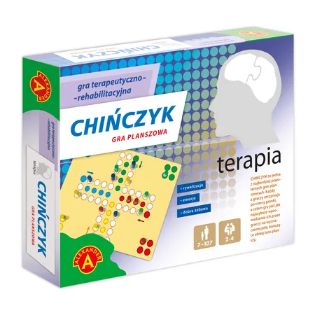 Chińczyk Terapia - gra planszowa Alexander (drewniane pionki)