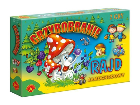 Grzybobranie / Rajd Samochodowy - gra rodzinna Alexander (0171)
