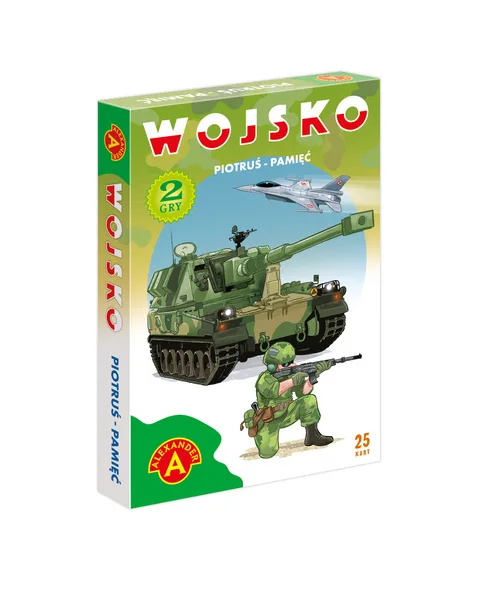 Karty Piotruś - Wojsko (Alexander) 25 kart