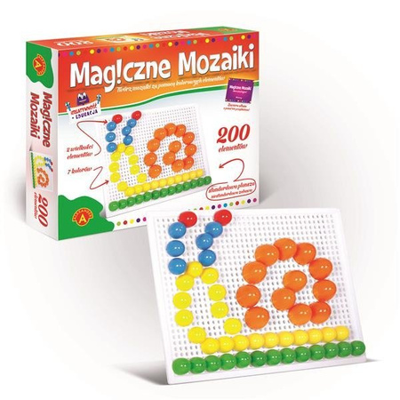 Magiczne Mozaiki - Wpinanki 200 elementów (Alexander)