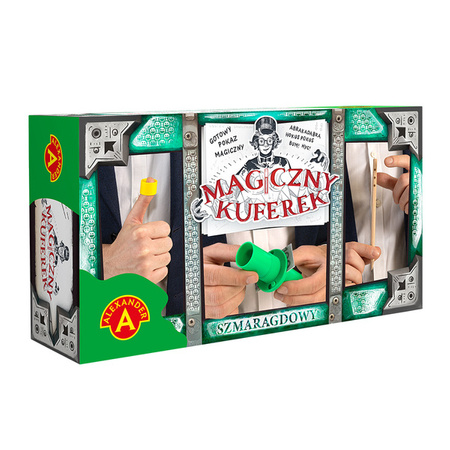 Magiczne Sztuczki - Magiczny Kuferek - Szmaragdowy