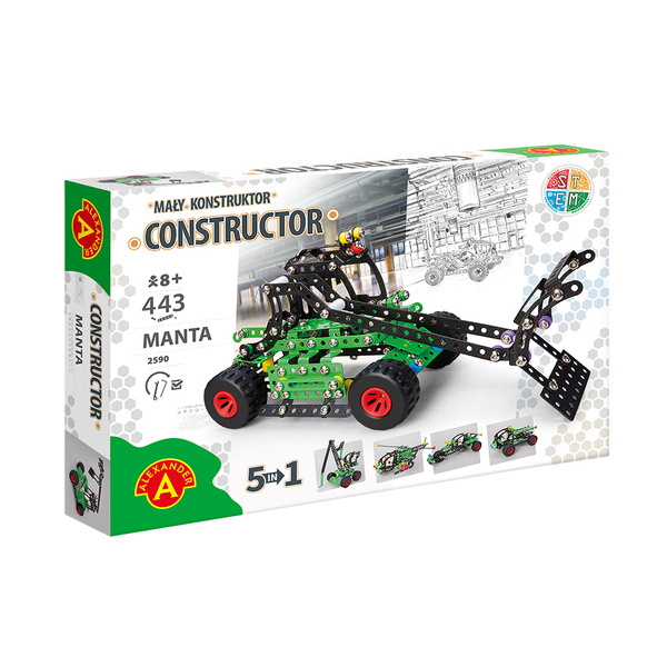 MAŁY KONSTRUKTOR - 5 in 1 MANTA (Constructor)
