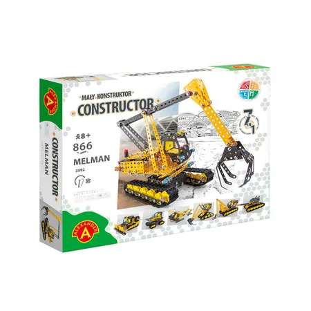 MAŁY KONSTRUKTOR - 7 in 1 MELMAN