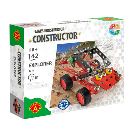 Mały Konstruktor - Explorer (Constructor) | zestaw do samodzielnego