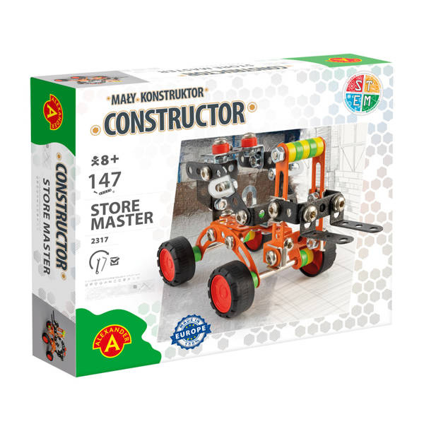 Mały Konstruktor Store Master (2317) - zestaw do samodzielnego montażu