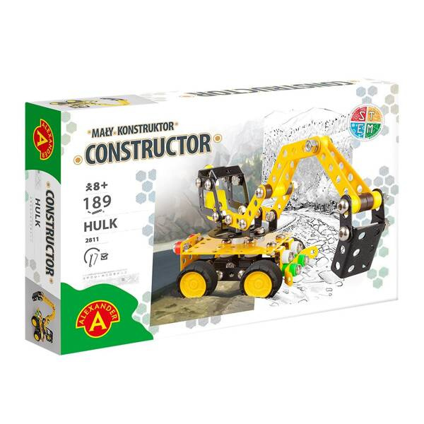 Mały Konstruktor Hulk - Excavator Alexander | 2811