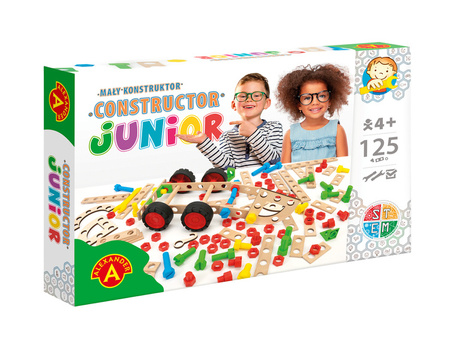 Mały Konstruktor Junior - 125 Elementów (Constructor, Alexander)