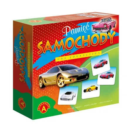 Pamięć - Samochody - gra planszowa Alexander