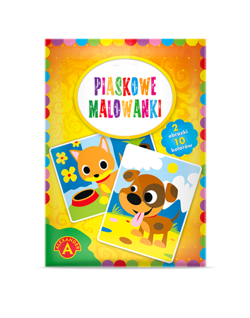 Piaskowe Malowanki - Piesek, Kotek (Alexander)