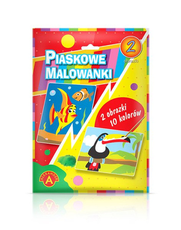Piaskowe Malowanki - Rybka, Tukan (Alexander)