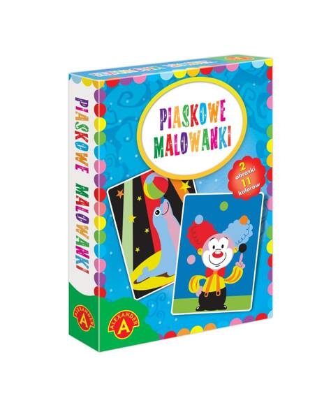 Piaskowe Malowanki - Foka /Klaun
