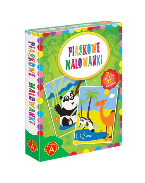 Piaskowe Malowanki - Panda i Wielbłąd (Alexander, 2464)