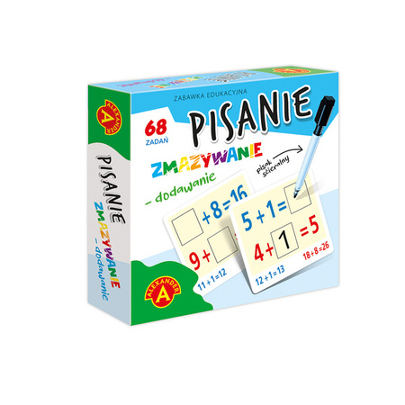 Pisanie Zmazywanie - Dodawanie (Alexander, 2686) - zestaw edukacyjny