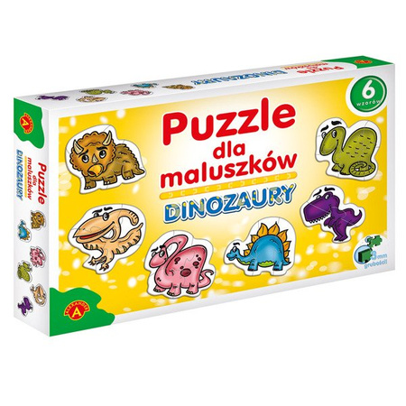 Puzzle dla Maluszków - Dinozaury (Alexander, 0542)
