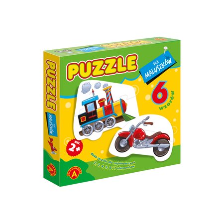 Puzzle dla Maluszków - Lokomotywa - Alexander