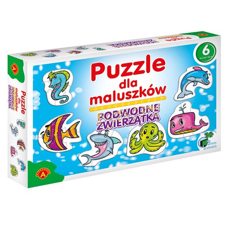 Puzzle dla Maluszków - Podwodne Zwierzątka (Alexander)