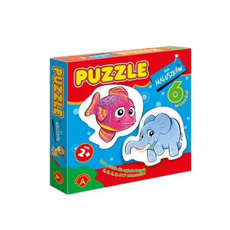 Puzzle dla Maluszków - Zwierzęta 2, 27 elementów, Alexander