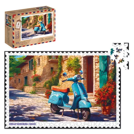 Puzzle drewniane Milliwood Hello Traveler - Rzym, 500 elementów