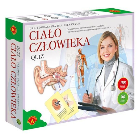 Quiz Ciało Człowieka Big - gra edukacyjna Alexander