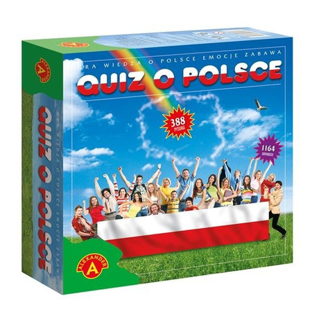 Quiz o Polsce - gra rodzinna o historii, geografii i kulturze Polski -