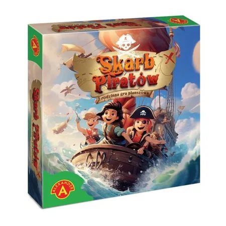 RODZINNA GRA PLANSZOWA - SKARB PIRATÓW - Alexander