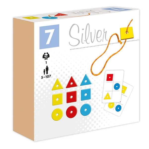 Weryfikacja tożsamości produktu - SILVER Kolorowa geometria