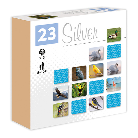 Memosy Ptaki Silver - gra pamięciowa terapeutyczno-rehabilitacyjna