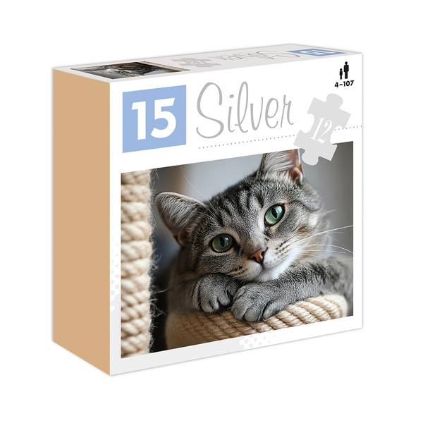 SILVER Puzzle 12 el. Kot