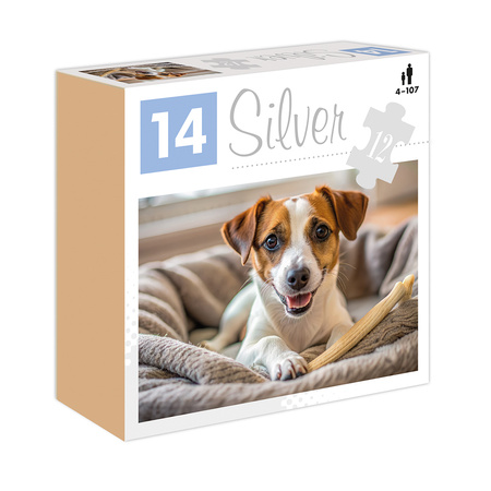 Puzzle terapeutyczno-rehabilitacyjne Silver „Pies” - 12 elementów
