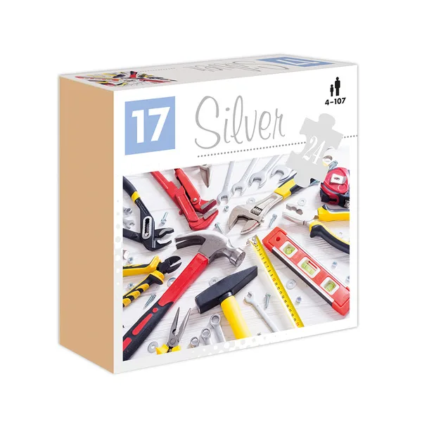 Silver - Puzzle 24 el. Narzędzia - Alexander