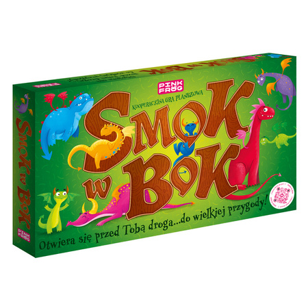 Smok w Bok - gra kooperacyjna dla całej rodziny Pink Frog (Alexander)