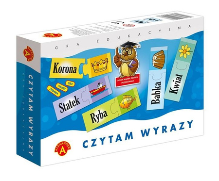 Sowa Mądra Głowa - Czytamy Wyrazy (Alexander)