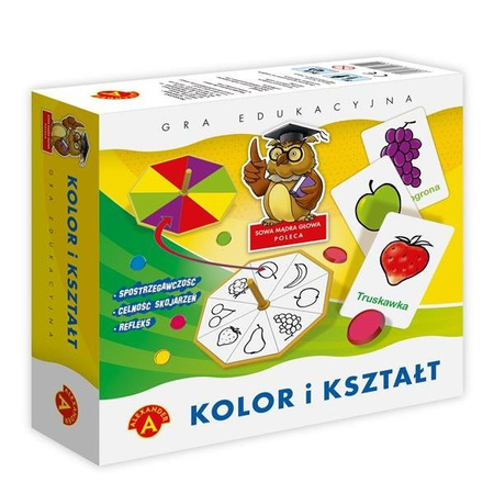 Sowa Mądra Głowa - Kolor i Kształt (Alexander)