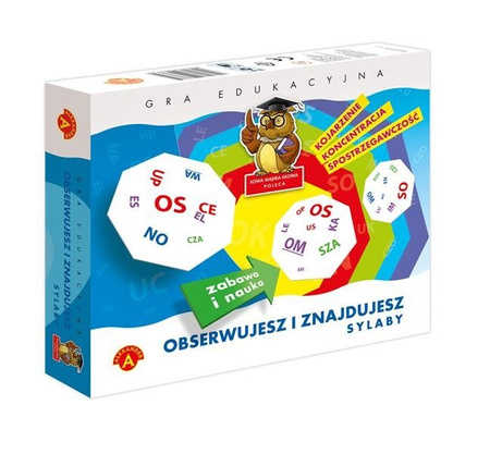 Sowa Mądra Głowa - Obserwujesz i Znajdujesz - Sylaby (Alexander)