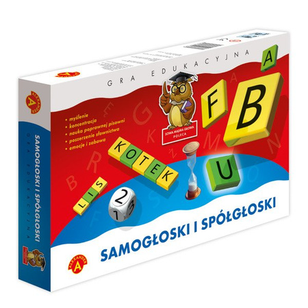 Sowa Mądra Głowa - Samogłoski i spółgłoski (Alexander)