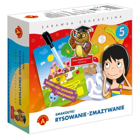 Sowa Mądra Głowa - Smakołyki, pisanie zmazywanie 5 (Alexander)