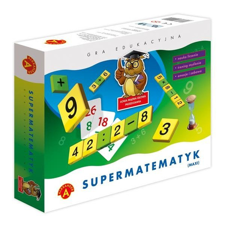 Sowa Mądra Głowa - Supermatematyk Maxi (Alexander)