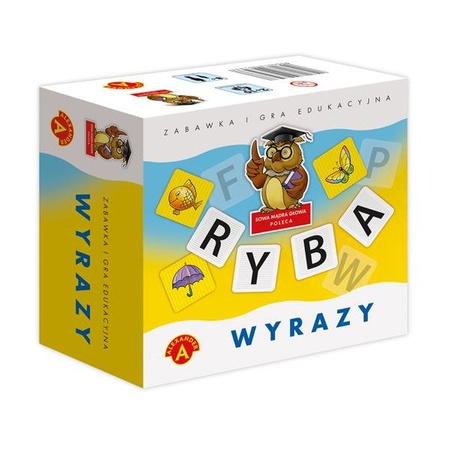 Sowa Mądra Głowa - Wyrazy, gra edukacyjna Alexander